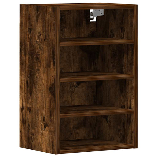 Hanging Cabinet Riga Smoked Oak 40x29.5x60 cm Engineered Wood Hanging Cabinet Riga Smoked Oak 40x29.5x60 cm Engineered Wood