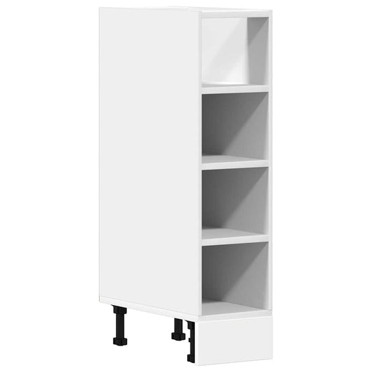 Bottom Cabinet Riga White 20x44.5x81.5 cm Engineered Wood Bottom Cabinet Riga White 20x44.5x81.5 cm Engineered Wood