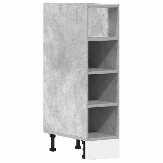 Bottom Cabinet Riga Concrete Grey 20x44.5x81.5 cm Engineered Wood Bottom Cabinet Riga Concrete Grey 20x44.5x81.5 cm Engineered Wood