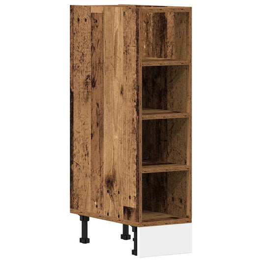 Bottom Cabinet Riga Old Wood 20x44.5x81.5 cm Engineered Wood Bottom Cabinet Riga Old Wood 20x44.5x81.5 cm Engineered Wood