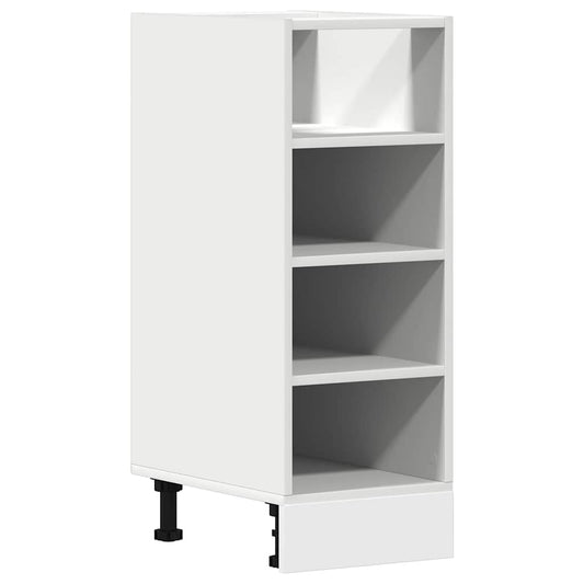 Bottom Cabinet "Riga" White 30x44,5x81,5 cm Engineered Wood Bottom Cabinet "Riga" White 30x44,5x81,5 cm Engineered Wood