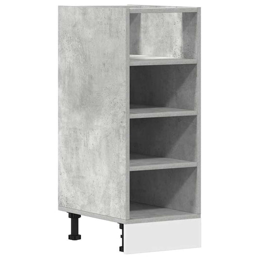 Bottom Cabinet "Riga" Concrete Grey 30x44.5x81.5 cm Bottom Cabinet "Riga" Concrete Grey 30x44.5x81.5 cm