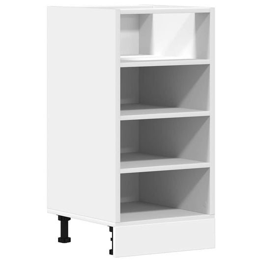 Bottom Cabinet "Riga" White 40x44,5x81,5 cm Engineered Wood Bottom Cabinet "Riga" White 40x44,5x81,5 cm Engineered Wood