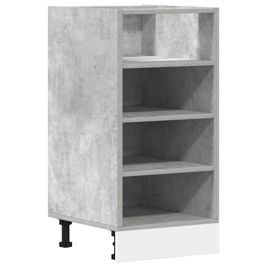 Bottom Cabinet "Riga" Concrete Grey 40x44.5x81.5 cm Bottom Cabinet "Riga" Concrete Grey 40x44.5x81.5 cm