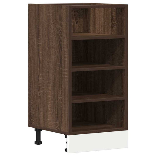 Bottom Cabinet Riga Brown Oak 40x44.5x81.5 cm Engineered Wood Bottom Cabinet Riga Brown Oak 40x44.5x81.5 cm Engineered Wood