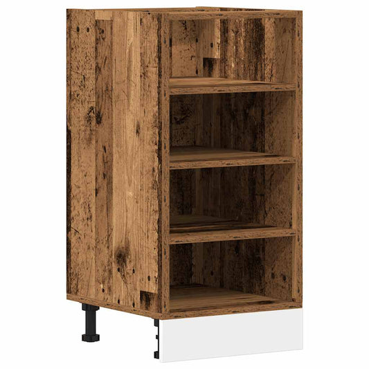 Bottom Cabinet "Riga" Old Wood 40x44,5x81,5 cm Engineered Wood Bottom Cabinet "Riga" Old Wood 40x44,5x81,5 cm Engineered Wood