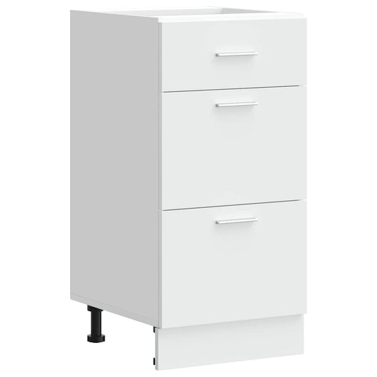 Bottom Cabinet "Lyon" White 40x46x81,5 cm Engineered Wood Bottom Cabinet "Lyon" White 40x46x81,5 cm Engineered Wood