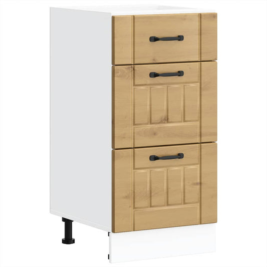 Kitchen Base Cabinet "Lucca" Artisan Oak Engineered Wood Kitchen Base Cabinet "Lucca" Artisan Oak Engineered Wood