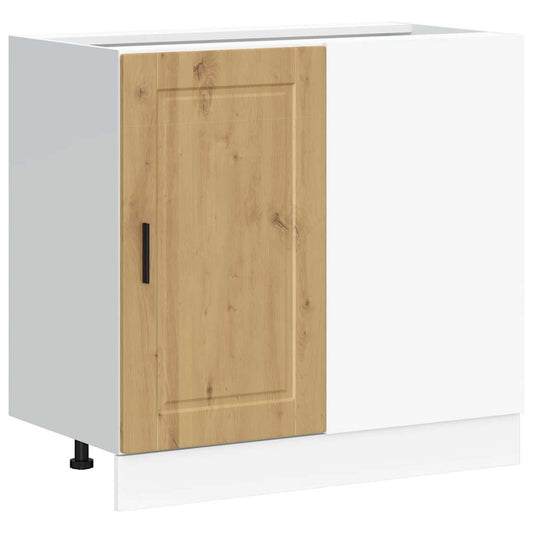 Kitchen Base Cabinet "Porto" Artisan Oak Engineered Wood Kitchen Base Cabinet "Porto" Artisan Oak Engineered Wood