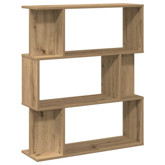 Book Cabinet Artisan Oak 80x24x96 cm Engineered Wood Book Cabinet Artisan Oak 80x24x96 cm Engineered Wood