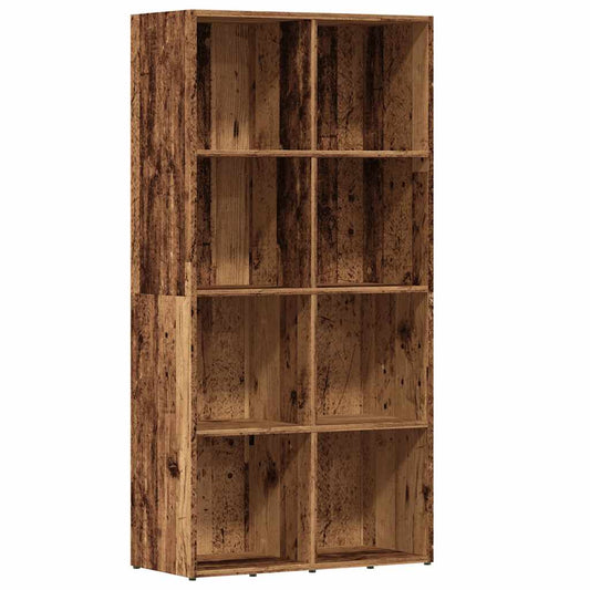 Book Cabinet Old Wood 66x30x130 cm Engineered Wood Book Cabinet Old Wood 66x30x130 cm Engineered Wood
