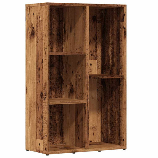 Book Cabinet Old Wood 50x25x80 cm Engineered Wood Book Cabinet Old Wood 50x25x80 cm Engineered Wood