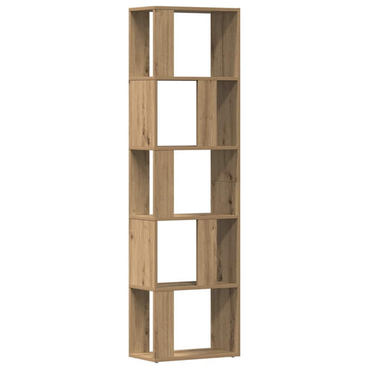 Book Cabinet Artisan Oak 45x24x159 cm Engineered Wood Book Cabinet Artisan Oak 45x24x159 cm Engineered Wood