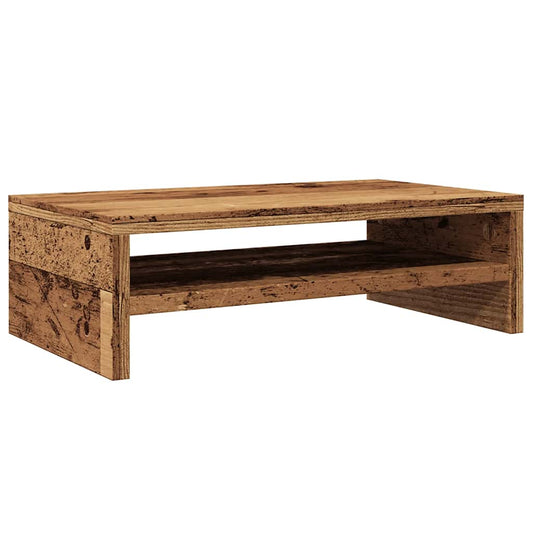 Monitor Stand Old Wood 42x24x13 cm Engineered Wood Monitor Stand Old Wood 42x24x13 cm Engineered Wood