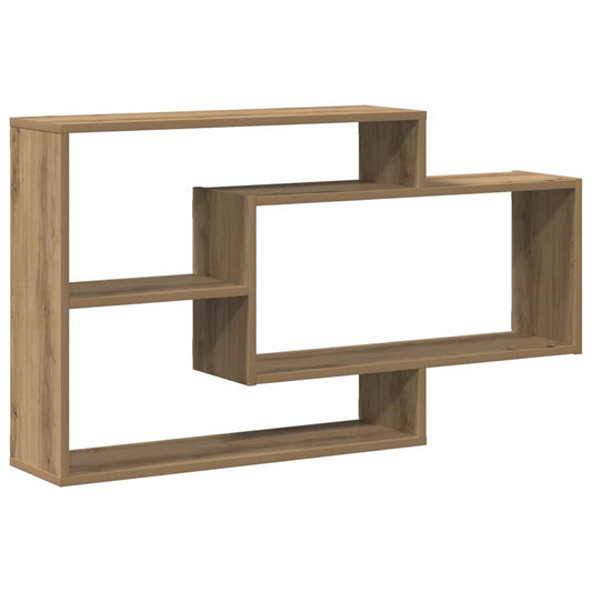 Wall Shelf Artisan Oak 104x20x58.5 cm Engineered Wood Wall Shelf Artisan Oak 104x20x58.5 cm Engineered Wood