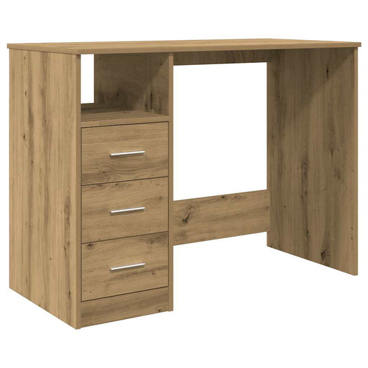 Desk Artisan Oak 102x50x76 cm Engineered Wood Desk Artisan Oak 102x50x76 cm Engineered Wood