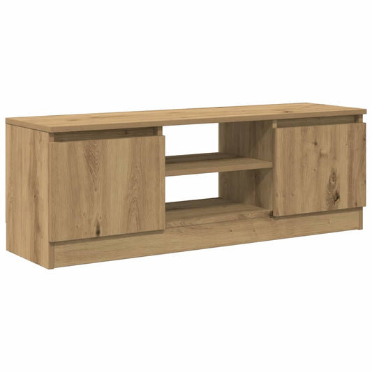 TV Cabinet Artisan Oak 102x30x36 cm Engineered Wood TV Cabinet Artisan Oak 102x30x36 cm Engineered Wood