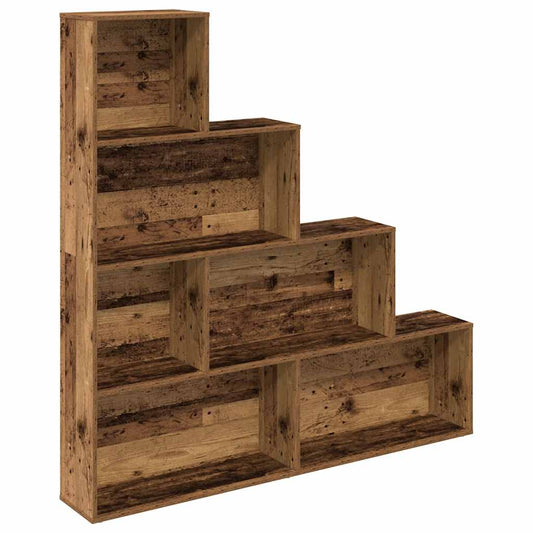 Book Cabinet Old Wood 157x24x160 cm Engineered Wood Book Cabinet Old Wood 157x24x160 cm Engineered Wood