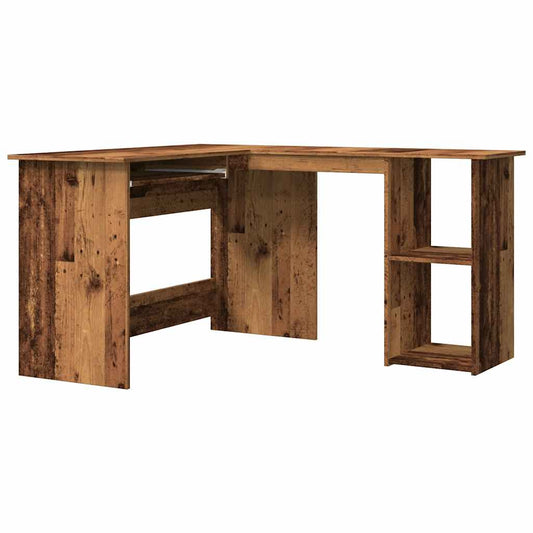 Corner Desk Old Wood 120x140x75 cm Engineered Wood Corner Desk Old Wood 120x140x75 cm Engineered Wood