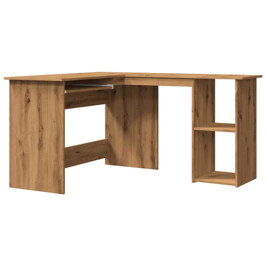 Corner Desk Artisan Oak 120x140x75 cm Engineered Wood Corner Desk Artisan Oak 120x140x75 cm Engineered Wood