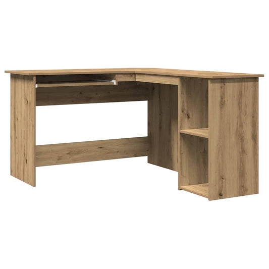 Corner Desk Artisan Oak 120x140x75 cm Engineered Wood Corner Desk Artisan Oak 120x140x75 cm Engineered Wood