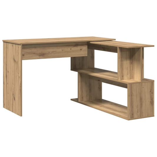 Corner Desk Artisan Oak 200.5x50x76 cm Engineered Wood Corner Desk Artisan Oak 200.5x50x76 cm Engineered Wood