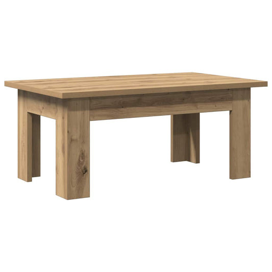 Coffee Table Artisan Oak 100x60x42 cm Engineered Wood Coffee Table Artisan Oak 100x60x42 cm Engineered Wood