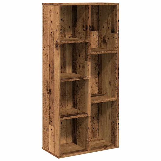 Book Cabinet Old Wood 50x25x104 cm Book Cabinet Old Wood 50x25x104 cm