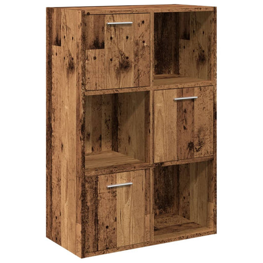 Bookshelf Old Wood 60,5x30x90 cm Engineered Wood Bookshelf Old Wood 60,5x30x90 cm Engineered Wood