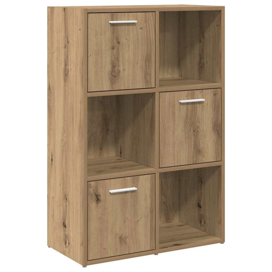 Bookshelf Artisan Oak 60.5x30x90 cm Engineered Wood Bookshelf Artisan Oak 60.5x30x90 cm Engineered Wood