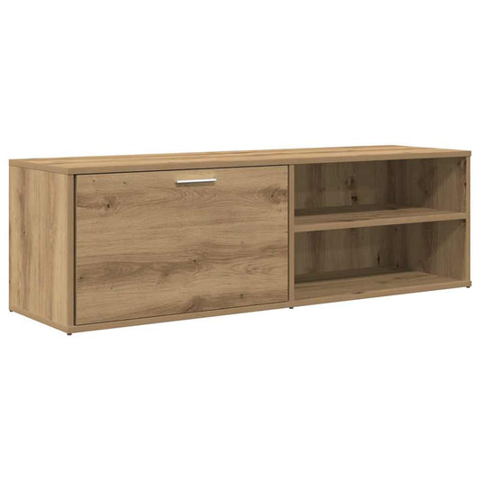 TV Cabinet Artisan Oak 120x34x37 cm Engineered Wood TV Cabinet Artisan Oak 120x34x37 cm Engineered Wood