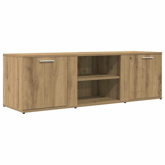 TV Cabinet Artisan Oak 120x34x37 cm Engineered Wood TV Cabinet Artisan Oak 120x34x37 cm Engineered Wood