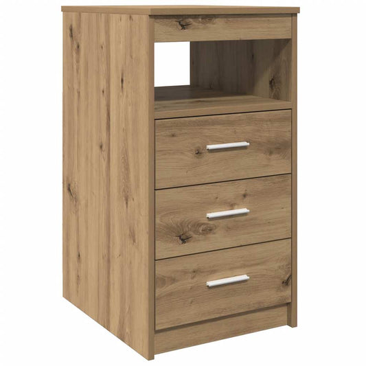 Drawer Cabinet Artisan Oak 40x50x76 cm Engineered Wood Drawer Cabinet Artisan Oak 40x50x76 cm Engineered Wood