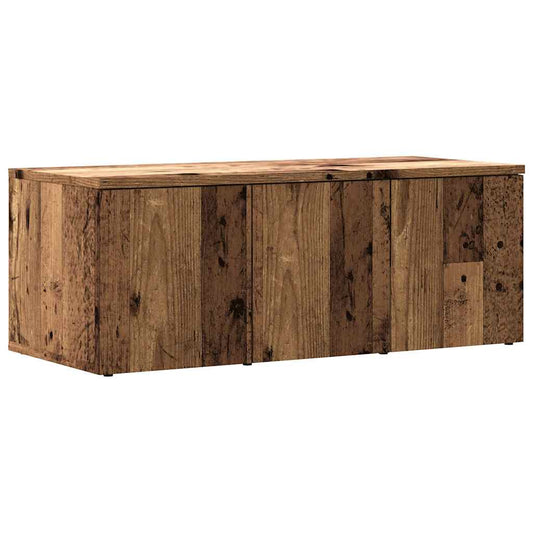 TV Cabinet Old Wood 80x34x30 cm Engineered Wood TV Cabinet Old Wood 80x34x30 cm Engineered Wood