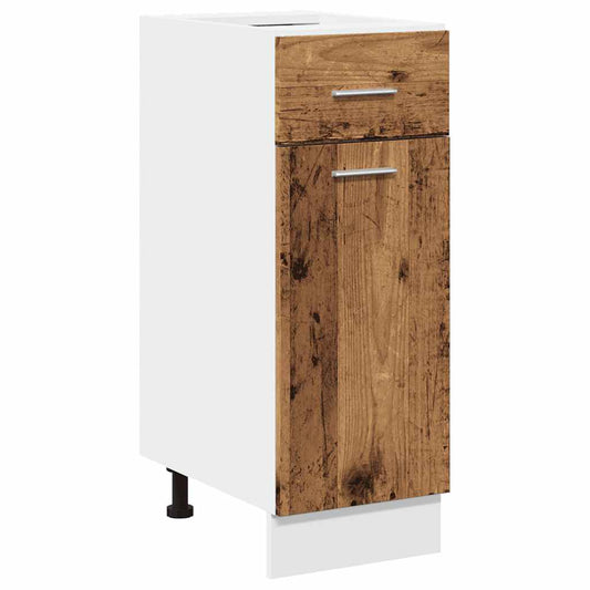 Drawer Bottom Cabinet "Lyon" Old Wood 30x46x81.5 cm Drawer Bottom Cabinet "Lyon" Old Wood 30x46x81.5 cm