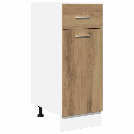 Drawer Bottom Cabinet "Lyon" Artisan Oak 30x46x81.5 cm Drawer Bottom Cabinet "Lyon" Artisan Oak 30x46x81.5 cm