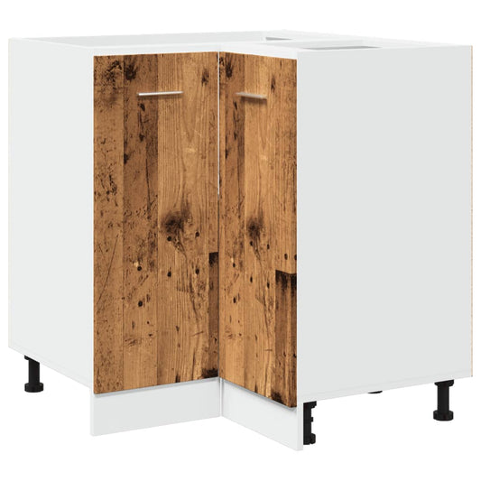 Kitchen Cabinet "Lyon" Old Wood 75,5x75,5x81,5 cm Engineered Wood Kitchen Cabinet "Lyon" Old Wood 75,5x75,5x81,5 cm Engineered Wood