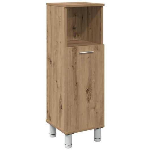 Bathroom Cabinet Artisan Oak 30x30x95 cm Engineered Wood Bathroom Cabinet Artisan Oak 30x30x95 cm Engineered Wood