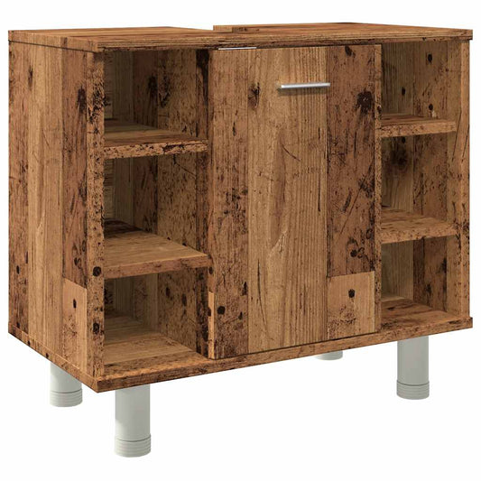 Bathroom Cabinet Old Wood 60x32x53,5 cm Engineered Wood Bathroom Cabinet Old Wood 60x32x53,5 cm Engineered Wood