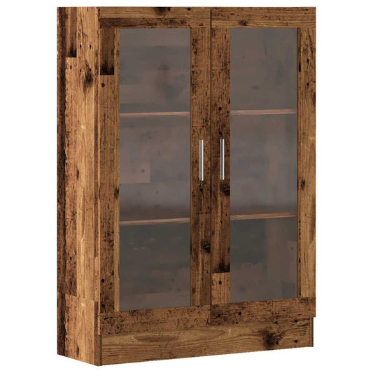 Book Cabinet Old Wood 82.5x30.5x115 cm Engineered Wood Book Cabinet Old Wood 82.5x30.5x115 cm Engineered Wood