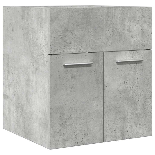 Bathroom Sink Cabinet Concrete Grey 41x38.5x46 cm Engineered Wood Bathroom Sink Cabinet Concrete Grey 41x38.5x46 cm Engineered Wood