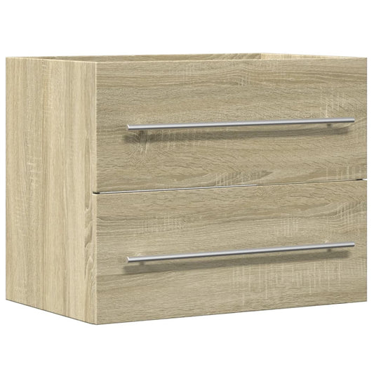 Sink Cabinet Sonoma Oak 60x38.5x48 cm Engineered Wood Sink Cabinet Sonoma Oak 60x38.5x48 cm Engineered Wood