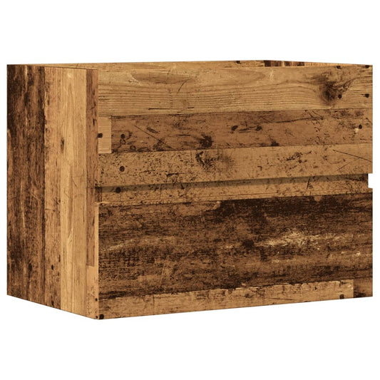 Bathroom Cabinet Old Wood 60x38.5x45 cm Engineered Wood Bathroom Cabinet Old Wood 60x38.5x45 cm Engineered Wood