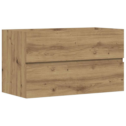 Sink Cabinet Artisian Oak 90x38,5x45 cm Engineered Wood Sink Cabinet Artisian Oak 90x38,5x45 cm Engineered Wood