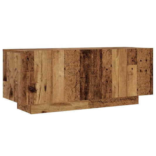 TV Cabinet Old Wood 100x35x40 cm Engineered Wood TV Cabinet Old Wood 100x35x40 cm Engineered Wood