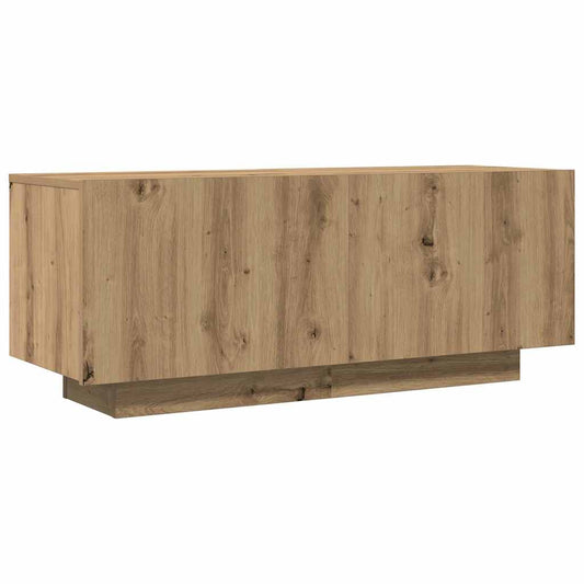 TV Cabinet Artisan Oak 100x35x40 cm Engineered Wood TV Cabinet Artisan Oak 100x35x40 cm Engineered Wood