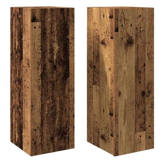TV Cabinets 2 pcs Old Wood 30.5x30x90 cm Engineered Wood TV Cabinets 2 pcs Old Wood 30.5x30x90 cm Engineered Wood