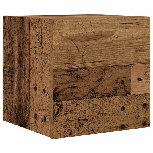 Wall Mounted TV Cabinet Old Wood 30.5x30x30 cm Wall Mounted TV Cabinet Old Wood 30.5x30x30 cm