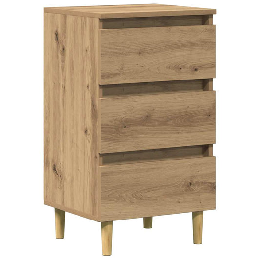 Bedside Cabinet Artisan Oak 40x35x69 cm Engineered Wood Bedside Cabinet Artisan Oak 40x35x69 cm Engineered Wood