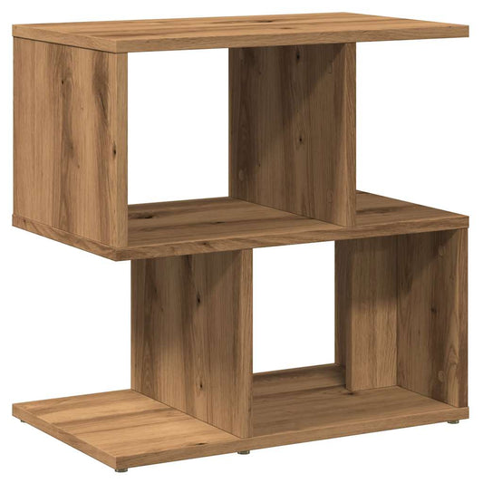Bedside Cabinet Artisan Oak 50x30x51.5 cm Engineered Wood Bedside Cabinet Artisan Oak 50x30x51.5 cm Engineered Wood